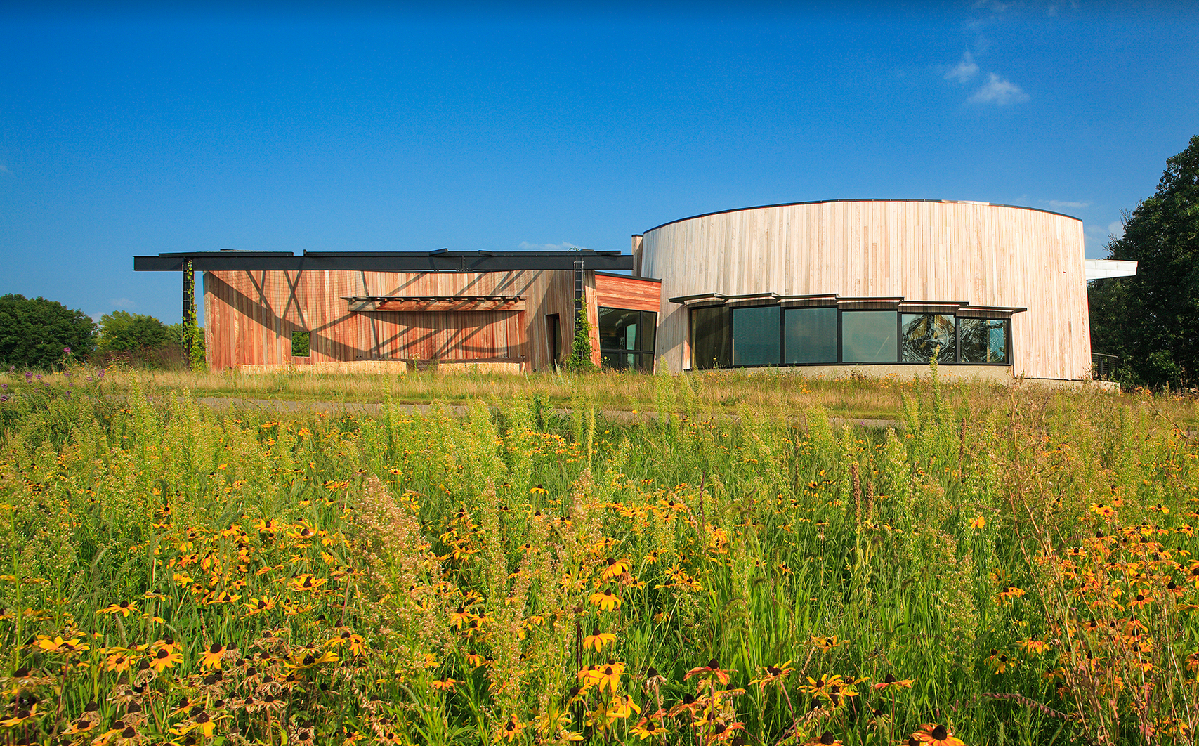 Schaars Bluff Gathering Center by Pete Sieger Architectural Photography
